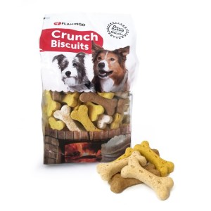 Sachet de biscuits pour chien en forme d'os