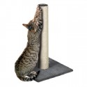 Grand griffoir pour chat avec un poteau en sisal : Couleur:Gris