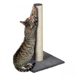 Grand griffoir pour chat avec un poteau en sisal