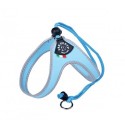 Harnais confort TRE PONTI pour chien avec cordon de serrage | Bleu ciel : Taille:T. 1,5 -  Poitrine 30 à 35 cm. Max 4 kg.