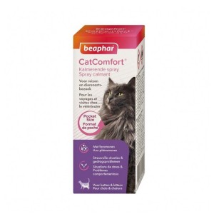 Spray calmant aux phéromones apaisants, anti-stress chat et chaton CatComfort | BEAPHAR