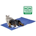 Tapis rafraîchissant pour chien et chat | Bleu : Dimension:50 x 40 cm