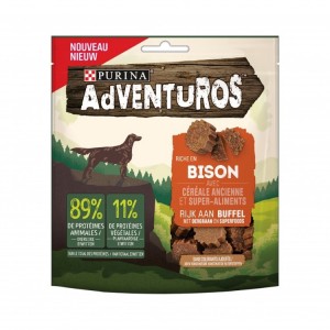Sachet de friandises Adventuros PURINA Bison | Friandises pour chien