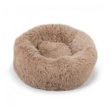 Coussin apaisant ultra doux pour chien et chat | Beige : Diamètre:Diamètre 60 cm x épaisseur 23 cm