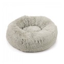 Coussin apaisant ultra doux pour chien et chat | Gris clair : Diamètre:Diamètre 60 cm x épaisseur 23 cm