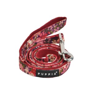 Laisse imprimée Liberty rouge PUPPIA GIANNI