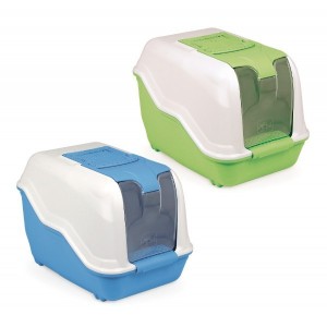Maison de toilette avec filtre pour chat NETTA