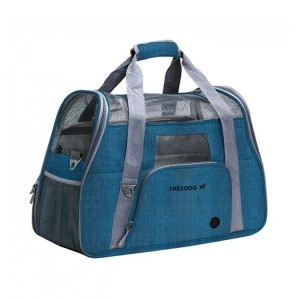 Sac de transport chien et chat CROSSWORLD | Bleu