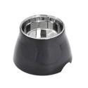 Gamelle haute pour chien à longues oreilles SPLASH BOBBY | 520 ml : Couleur:Noir