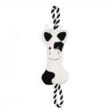 Jouet en corde et peluche 2 en 1 | Jouet pour chien et chiot | 42 cm : Modèle:Vache