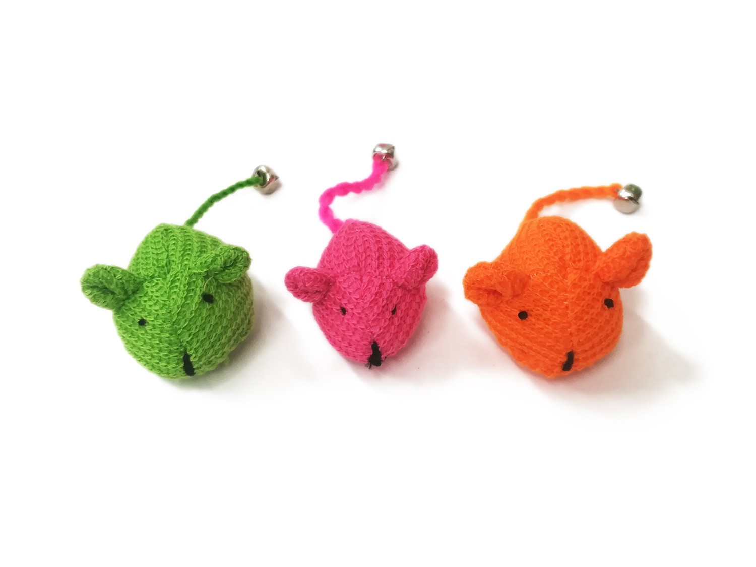 Jouet Souris En Laine Avec Grelot Pour Chat Jouet Souris En Laine Avec Grelot Pour Chat