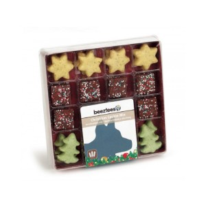 Coffret de 32 biscuits de Noël pour chien | Beeztees