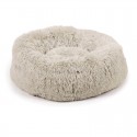 Coussin apaisant ultra doux pour chien et chat | Gris clair : Diamètre:Diamètre 70 cm x épaisseur 26 cm