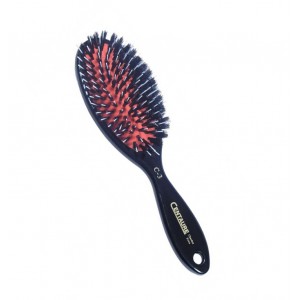 Brosse pneumatique Chardon avec poils synthétiques et purs poils de sanglier pour chien et chat