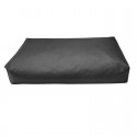 Matelas imperméable rectangulaire gris : Dimension:80 x 50 x h.15 cm