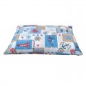 Coussin rectangulaire St Tropez : Dimension:80 x 50 x h.15 cm