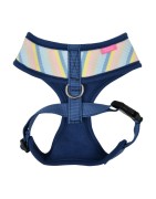 Pinkaholic MAIRE| Harnais chien rayé | BLEU