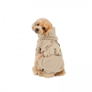 Trench-coat pour petit chien Pinkaholic CLARIS | Beige