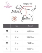Pinkaholic MAIRE| Harnais chien rayé | BLEU