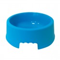 Gamelle simple en plastique et polypropylène - Bleu : Diamètre:ø 23 cm x H. 6,5 cm, 1 L