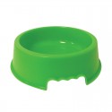 Gamelle simple en plastique et polypropylène - Verte : Diamètre:ø 23 cm x H. 6,5 cm, 1 L