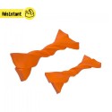 Jouet pour chien et chiot TWIST flexible et résistant| Bobby | Orange : Taille:M - 16,7 x 7 cm