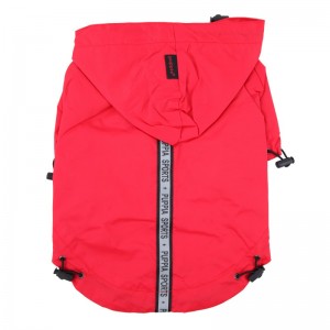 Imperméable respirant BASE JUMPER rouge | PUPPIA