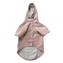 Imperméable rose clair Rain Coat | BANDIT : Couleur:Rose clair, Taille Bandit:XS. Longueur dos 28 cm