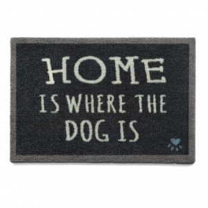 Tapis HOME DOG gris