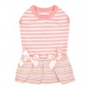 Robe pour petit chien Pinkaholic JOIE | Rose : Couleur:Rose clair, Longueur de dos:Dos : 19 cm