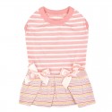 Robe pour petit chien Pinkaholic JOIE | Rose : Couleur:Rose clair, Longueur de dos:Dos : 19 cm