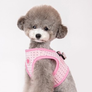 Harnais veste pour petit chien Pinkaholic MILA | Rose