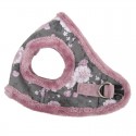 Harnais veste CALLA - PINKAHOLIC gris : Couleur:Gris, Taille:S. Cou 25 cm, Poitrail 31 cm