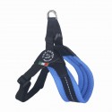 Harnais pour chien Tre Ponti Penny | Confort et réglable | Bleu marine : Taille:T1 - Poitrail 28 à 36 cm. Max 3 kg