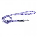 Laisse pour chien Tre Ponti classique | Camouflage nylon : Couleur:Violet