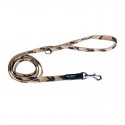 Laisse pour chien Tre Ponti classique | Camouflage nylon : Couleur:Beige clair