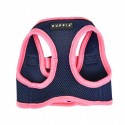 Harnais veste Soft 2 navy | Puppia : Couleur:Bleu Marine, Taille PUPPIA:S. Cou 26 cm, Poitrail 30/32 cm