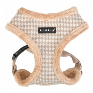 Harnais ajustable pour chien | PUPPIA SHEPHERD | Beige avec fourrure