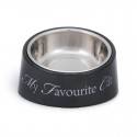 Gamelle pour chat MY FAVORITE CAT : Couleur:Gris foncé