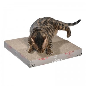 Bobby ZIGZAG | Griffoir pour chat en carton avec herbe à chat