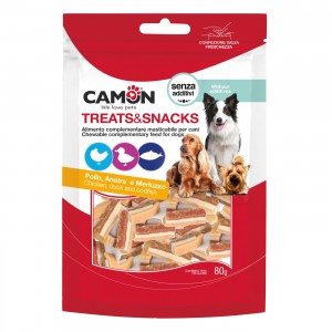 Friandises chien poulet, canard, poisson | Camon