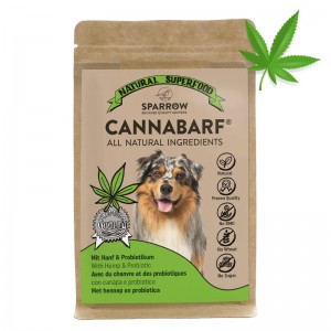 Sparrow | Chien | Cannabarf complément alimentaire avec CBD